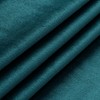 texpot Velvet Curtain 140 x 245 cm Petrol Blue with
