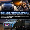 sakurawing Universal Strobe Flash LED Light Daylight for Car, Bike,