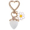 Moydolo Cute Resin Strawberry Car Key Chain Ring Charm Fruit