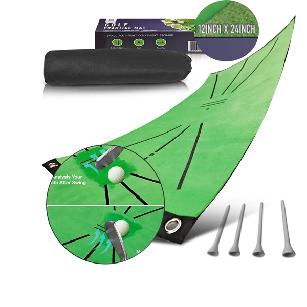 Golf Hitting and Training Mat by BETTERCRAFTS™ - Improve Your