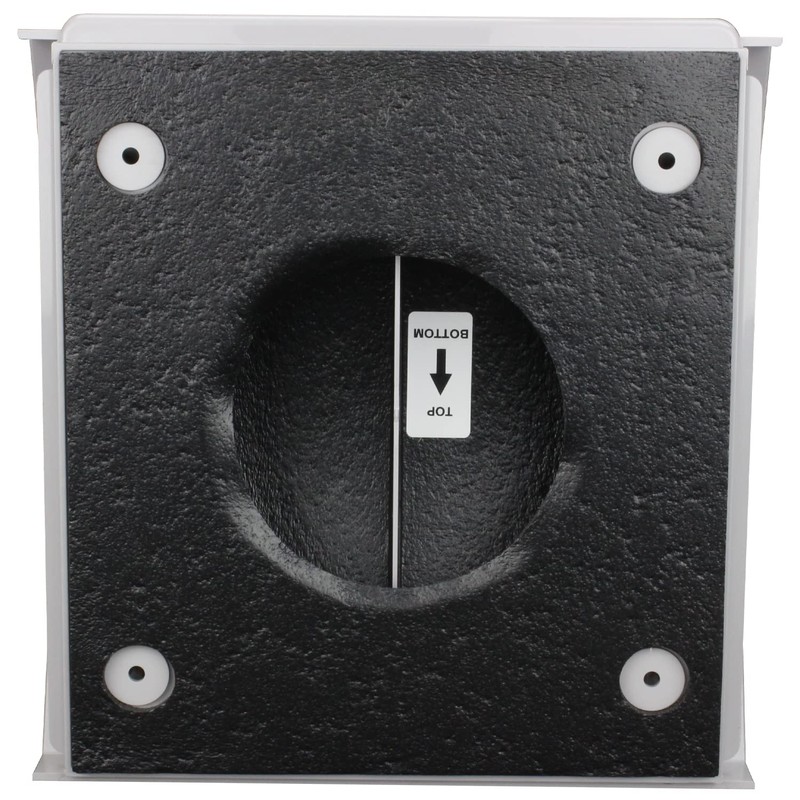 VENTS 100 mm Grey Tumble Dryer Air Vent Cover External