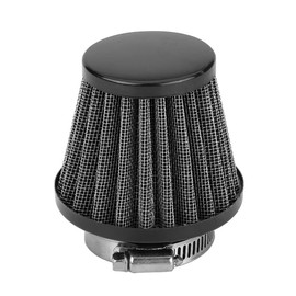 ETOPARS Black Motorcycle Air Filter Universal Motorcycle Air Intake Filter Kit 42 mm 43 mm 44 mm Car Intake Air Filter Air Filter Induction Carburettor Offroad