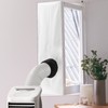 BEWAVE Portable AC Window Seal, Universal Window Seal for Portable