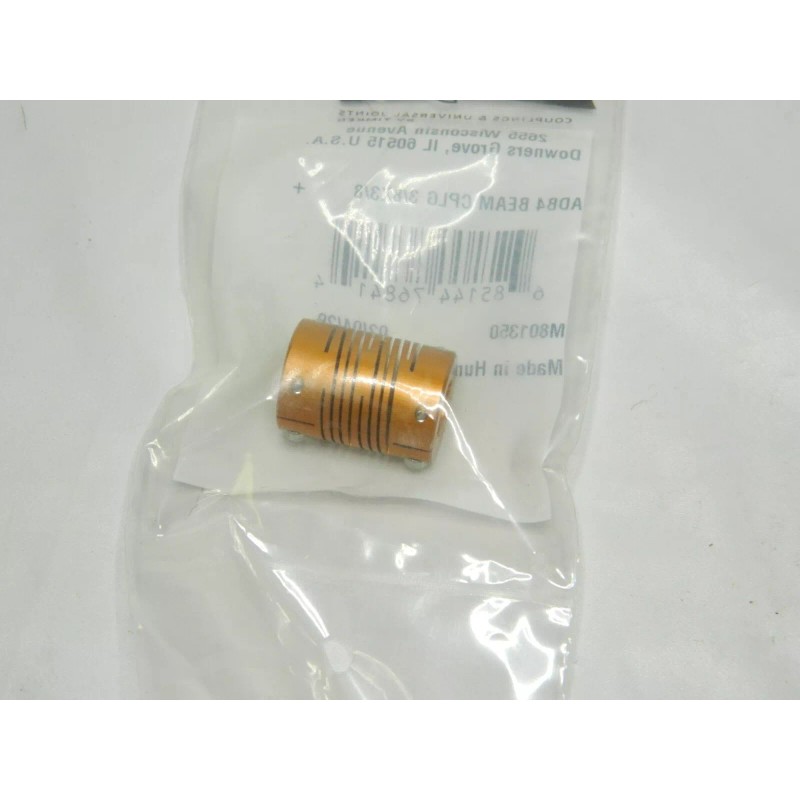 LOVEJOY 3/8″ Max Bore Diam, Flexible Clamp Hub Coupling 68514476841