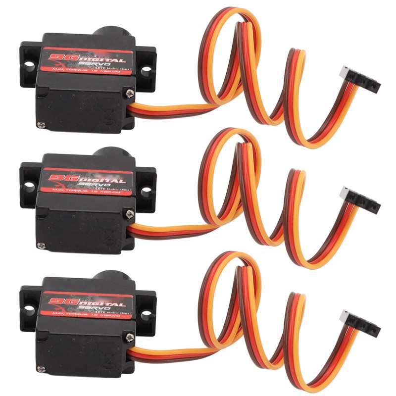 3Pcs RC Servo Lightweight High Torsion Fast Response RC Car