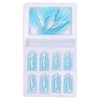 Juego de Uñas Postizas con Punta Degradada y Lima, Cubierta