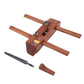 HEEPDD Double Handle Hand Plane,Woodworking Rosewood Hand Plane Kit Furniture Music Instrument DIY Carpenter Plane Hand Tool Wood PlanerHand Planes
