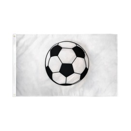 AZ FLAG SOCCER FLAG 3' x 5' - FOOTBALL FLAGS 90 x 150 cm - BANNER 3x5 ft