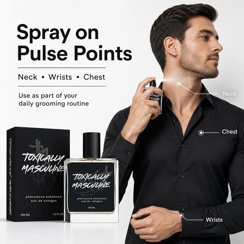 Cologne, Men's Cologne, 100 ml / 3.4 Fl Oz
