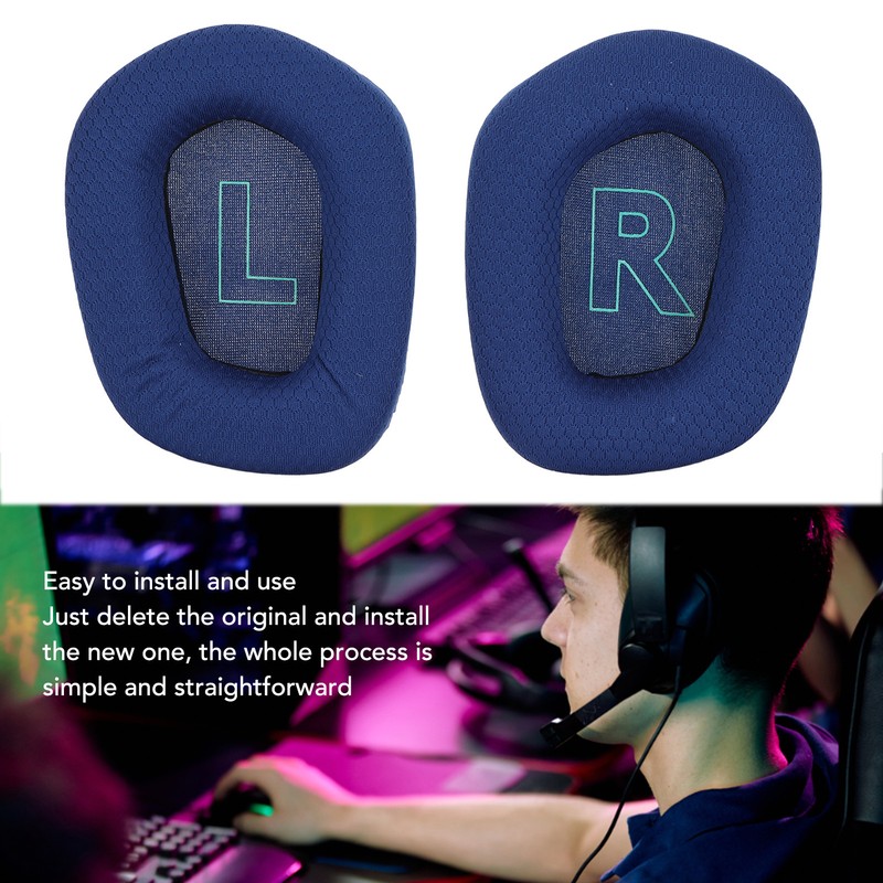 Ear Pads Professional Sound Insulation Headset Ear Cushion Replacement with