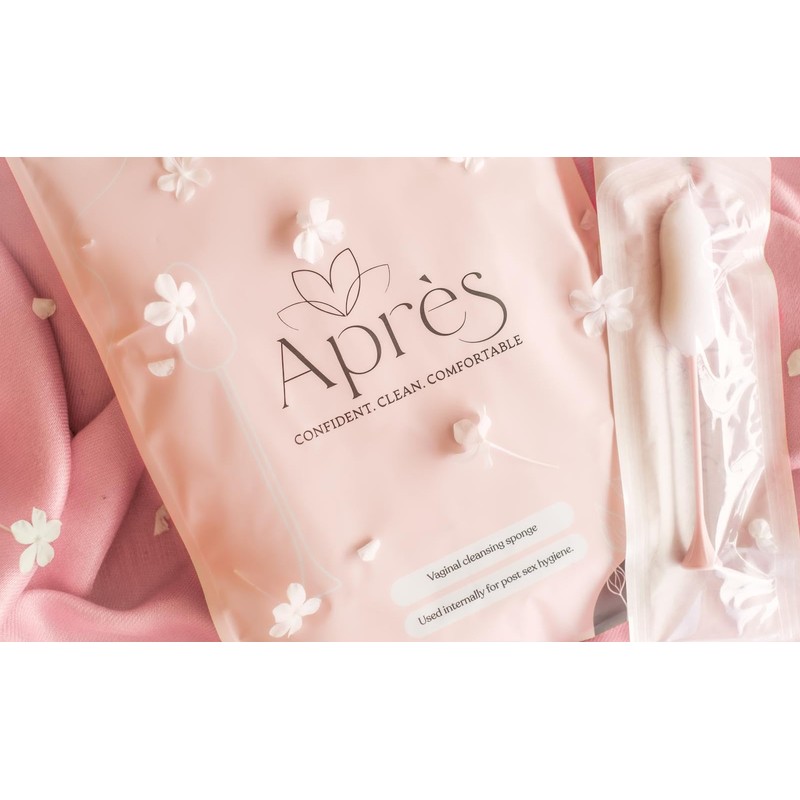 Après 10 Pack - Absorbing Sponge for Women’s Post-Intimacy Comfort.