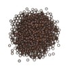 500 Pcs 4mm Micro Link Beads Hair Extensions Beads Copper