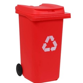Wheeled Bin Pencil Holder