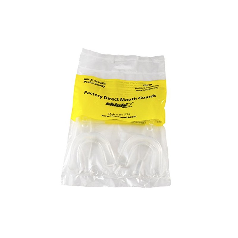 Shield Sports- Double Density Youth Mouth Guard with Strap -