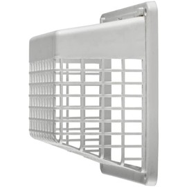 Lambro Industries 1491WG Universal Hinged Vent Guard, White-272278, White