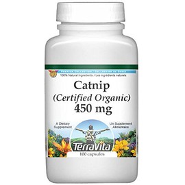 Catnip (Certified Organic) - 450 mg (100 Capsules, ZIN: 517598)