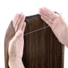 Wire-In, Smooth Hair Extensions 50 cm