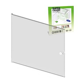 ROBOTIME Dust Proof Door for Super Creator Super Store Age 8+