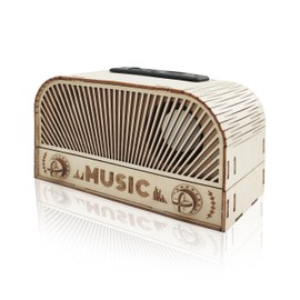 LumWuds STEM Kits for Kids Age 12-14, Wooden DIY Bluetooth Speaker Kit Build Your Own with Dual Speakers, Science Gift for Teen Boys Girls Birthday Christmas