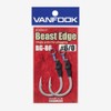 Vanfook (ヴxanhukku) bi-sutoezzi Hooks, 3-Pack, BG – 86 # 4/0