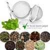 com-four® 2 x Tea Strainer Made of 304 Stainless Steel,