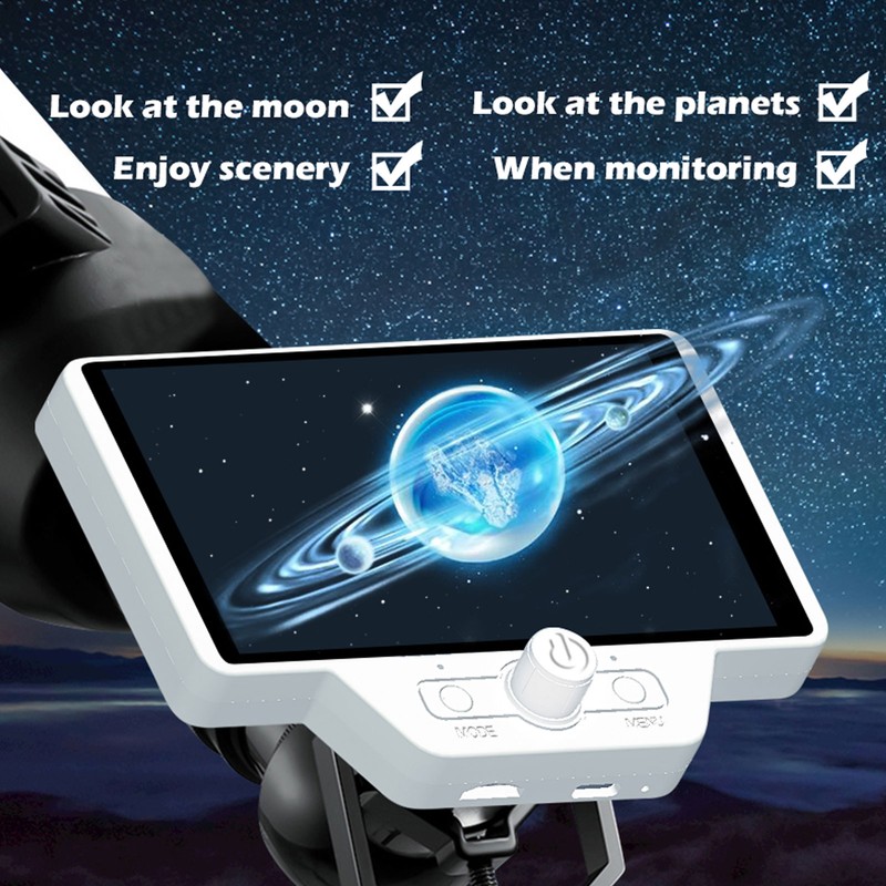 Telescope Electronic Eyepiece 5in IPS Screen 2K HD WiFi Digital