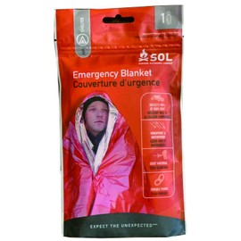 SOL Emergency Blanket/Disaster Prevention Goods, Heat Sheet Adopted, Orange 56.9 x 84.4 inches (142 x 213 cm)