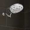 Oxygenics Vortex with Arm Chrome Rain Shower Head 1.8-GPM (6.8-LPM)