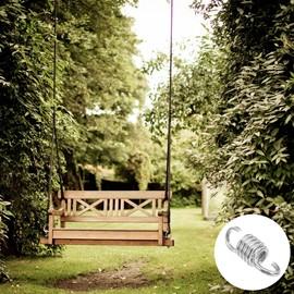 BESPORTBLE Hammock Chair Spring: 2pcs Swing Hooks Heavy Duty, Metal Hammock Spring, Replacement Swing Hook 6.5x34x95mm