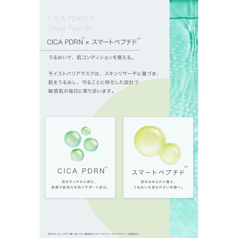 LIHAW Rehau Moist Barrier Mask, CICA PDRN x Smart Peptide,