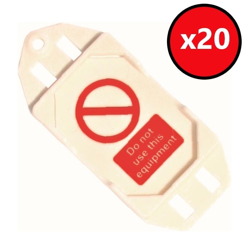 Harness Inspection Tagging Kit 40 x Mixed Coloured Inserts 20