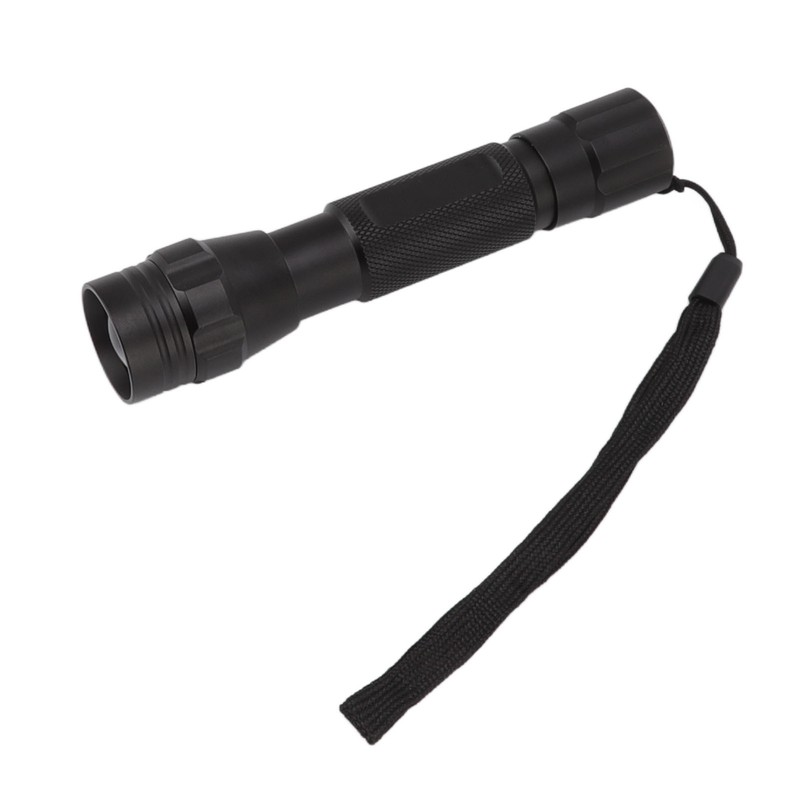 LED Blue LED Flashlight Zoomable Aluminium Alloy Blood Tracker Hunting