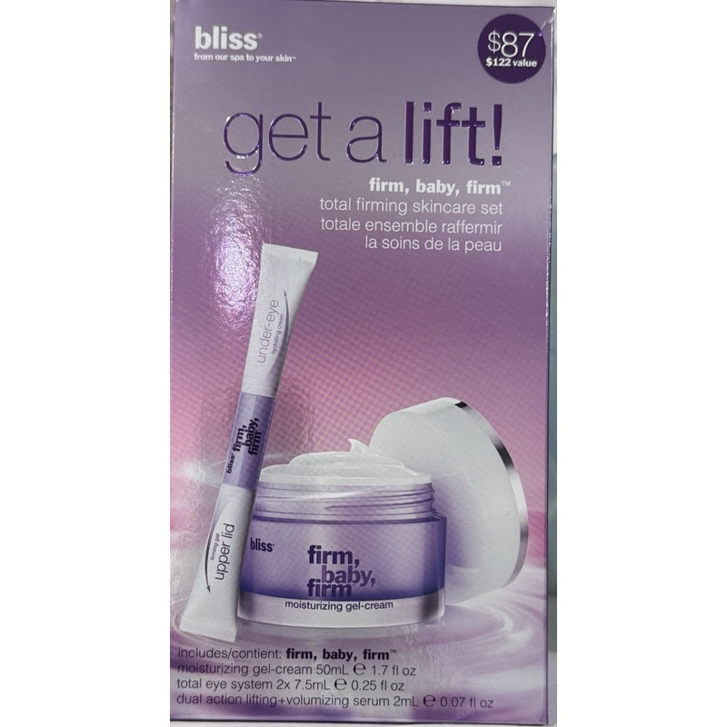 Bliss Firm Baby Firm Total Eye Lid System & Moisturizing