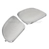 Unbranded Chrome Fairing Speaker Grilles Mesh Covers For Harley Road