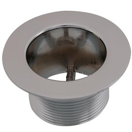 EZ-FLO 3/8 Inch Tapped Bathtub Strainer Body, 1-1/2 Inch x 11-1/2 Coarse Thread, Chrome Plated, 35256
