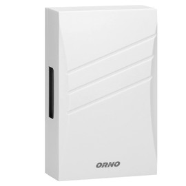 Orno DP-BD-157 BELIS Doorbell Wired Mechanical Gong with Built-in Transformer Two-tone IP 20 80dB White 230V