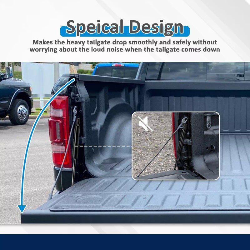 SI 2 Pack for Ram 1500 2019-2024 STEEL Tailgate Assist