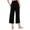 Urban CoCo Women's Comfy Yoga Capri Pants Casual Wide Leg