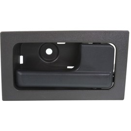 Garage-Pro Interior Door Handle SET Compatible with 2009-2014 Ford F-150, Fits 2015-2021 Ford Transit-150, Ford Transit-250 Front and Rear, Driver and Passenger Side Gray bezel with black lever