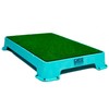 Cato Board - Dog Training Platform (Teal, Turf Surface)