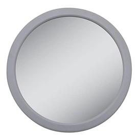 Zadro 3.75" Dia. Compact Mirror 12X Travel magnifying Mirror 18 Strong Suction Cup Wall Mounted Makeup Mirror for Shower