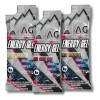 Gel Energético Deportivo 24 Piezas AG Nutrition Sin Gluten Vegano