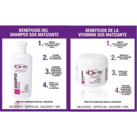 Kit Matizador Shampoo Y Mascarilla Sos La Bonte