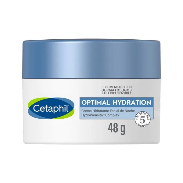 Crema Facial Cetaphil Optimal Hydration De Noche 48g