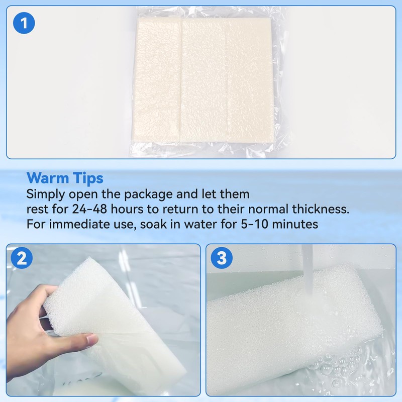 A623 Aquarium Foam Insert Compatible with AquaClear 110 Gallon Filter