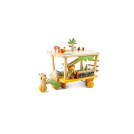 Hape Clio's Bio Juice Cart Toy
