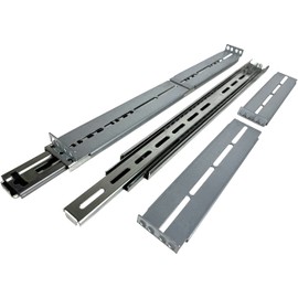 Rackmount Sliding Rails - Kit for 2U-8U Chassis (Adjustable 18" to 25" Depth) 2 or 4 Post Mount Sliders for Server Case (Compatible with Any Standard Rack, Cabinet, Computer Enclosure) Tupavco TP1821