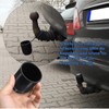 Cfcyhla Towing Hitch Protective Cap with Locking Ring, Pack of