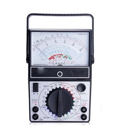 Multimeter Analog, Pointer Type Voltmeter Ammeter Portable Voltage Current Testing Instrument for Electrical Troubleshoot