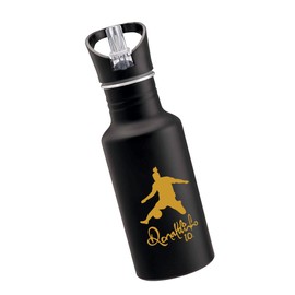 Gil Ronaldinho10_Sport Bottle, Unisex, Gold, One Size